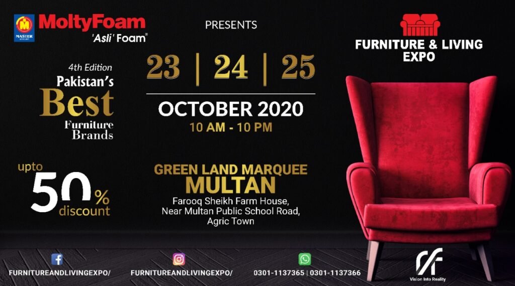 23th , 24th 25th October 2020 , At GREEN LAND MARQUEE, Farooq Sheikh Farm House, Agric Town, Multan.